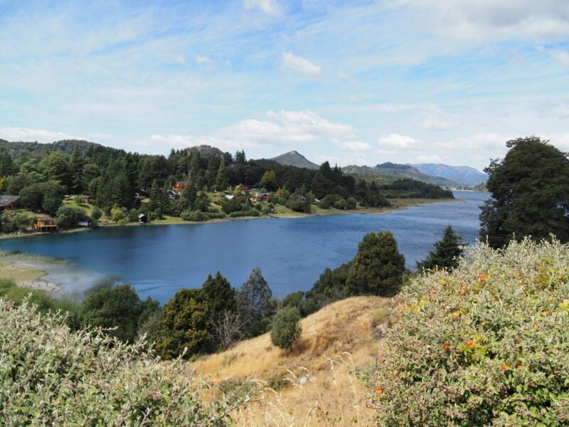 kurz vor Bariloche am Lago Nahuel Huapi